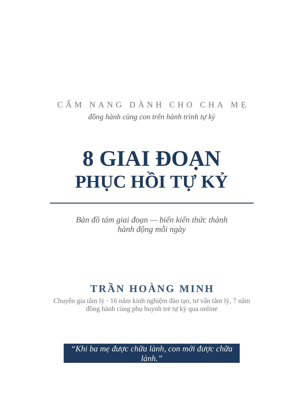 8 Giai Đoạn Phục Hồi Tự Kỷ